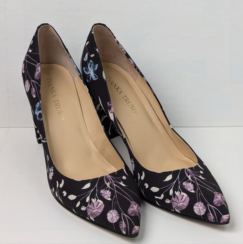 Ivanka Trump pumps flower women size 8
